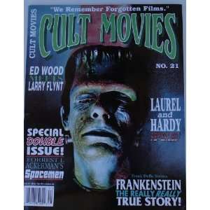  Cult Movies Magazine #21 1997 Boris Karloff, Frankenstein 