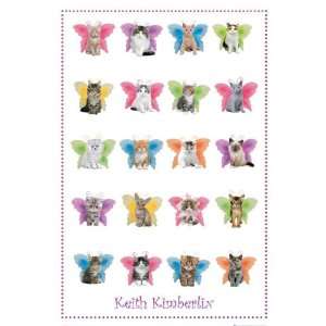   Posters Kimberlin   Cat Wings   35.7x23.8 inches
