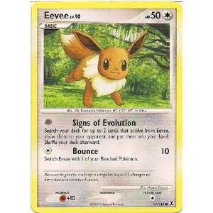  Eevee Common 59/111 Rising Rivals Pokemon Toys & Games