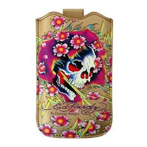   Ed Hardy iPhone 3G Sleeve   Beautiful Ghost Cell Phones & Accessories