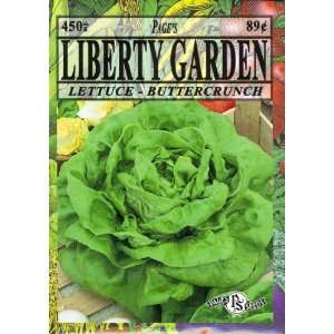   Liberty Garden Lettuce Buttercrunch (Butterhead): Patio, Lawn & Garden
