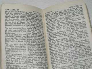EARLY 1900S NEW TESTAMENT POCKET BIBLE  