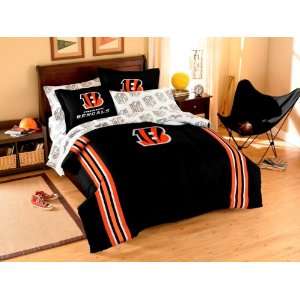  Bengals Embroidered Full/Twin Comforter Sets: Home & Kitchen