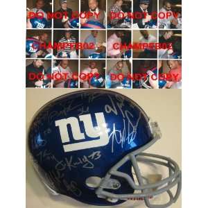2011 2012,NEW YORK GIANTS,TEAM,SUPER BOWL CHAMPIONS,SIGNED,AUTOGRAPHED 