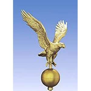  Sunsetter 12 Gold Eagle For Flagpole (Gold) (7L x 9W x 
