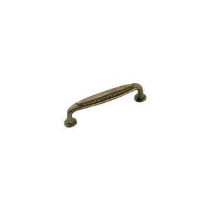  Mulholland 3 3/4 CC Rustic Brass Pull: Home Improvement