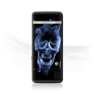   Skins for Sony Ericsson C902   Smoke Skull Design Folie: Electronics