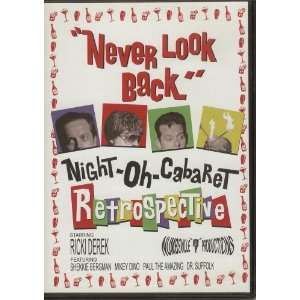    Never Look Back Night Oh Cabaret   Retrospective 