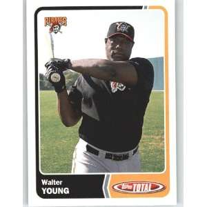  2003 Topps Total #257 Walter Young   Pittsburgh Pirates 