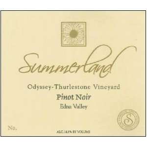  2008 Summerland Odyssey Thurlestone Pinot Noir 750ml 
