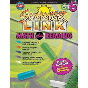  Link Math plus Reading, Summer Before Grade 6 [Paperback]: School 