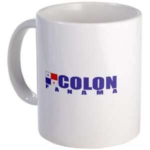  Colon, Panama Flag Mug by 
