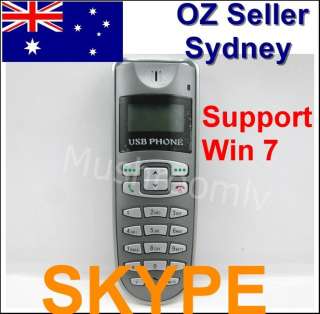 Internet Phone VoIp for Skype USB LCD MSN X Lite Vista  