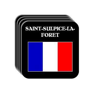  France   SAINT SULPICE LA FORET Set of 4 Mini Mousepad 