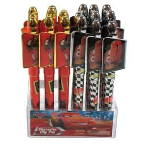  2pk Disney Cars Character Clip Pens: Office Products