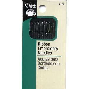  Dritz Hand Needle Assortment Ribbon Embroidery 13 pc Arts 