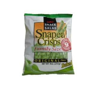 Calbee Snack Salad Snapea Crisps Family Size 9oz  Grocery 