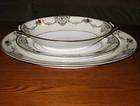 ADAMS CHINA 2 OVAL PLATTERS 2 pcs SHAMROCK DINNERWARE  