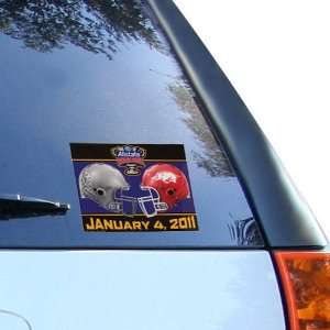   2011 Sugar Bowl Dueling 4.5 x 6 Ultra Decal Cling: Sports