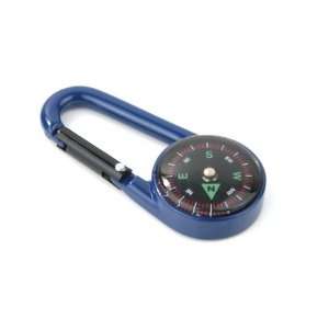   Key Chain Metal Compass Outdoor Camping Blue: Everything Else