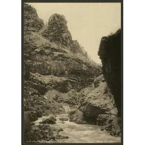    Old Roadmaster,Clear Creek Cañon,canyon,CO,c1898: Home & Kitchen