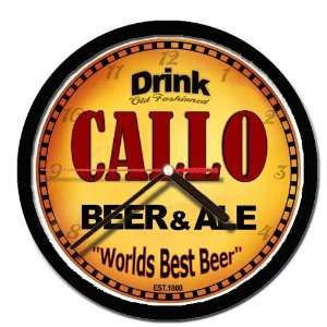  CALLO beer and ale cerveza wall clock: Everything Else