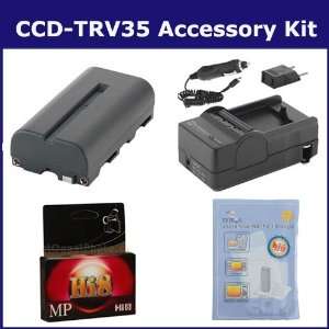  CCD TRV35 Camcorder Accessory Kit includes: ZELCKSG Care & Cleaning 