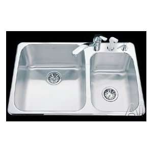  Kindred Kitchen Sink   2 Bowl QCM2233R/8N/1   C2233/80ML/1 