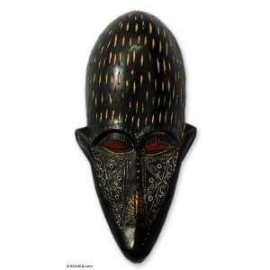  Senegalese wood mask, Never Be Cruel Home & Kitchen