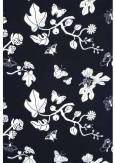 Black Butterfly   IKEA Gunilla Cotton Fabric  