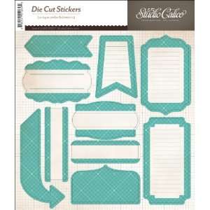  Studio Calico   Memoir Collection   Cardstock Stickers 