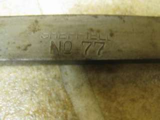 Vtg Sheffield no 77 Meat Saw Bone Butchers Tool 22 Blade  