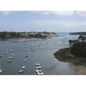 Benodet, a Popular Sailing Resort on the River Odet Estuary, Southern 