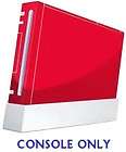 RED EDITION NINTENDO Wii VIDEO GAME SYSTEM CONSOLE ONLY