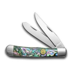 CANAL STREET CUTLERY CO Genuine Abalone Trapper 1/100 Pocket 