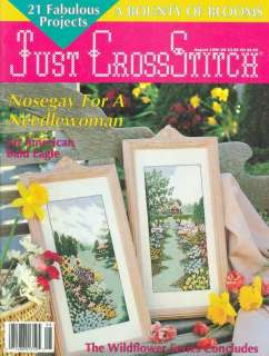 Just CrossStitch Magazine   August 1990  