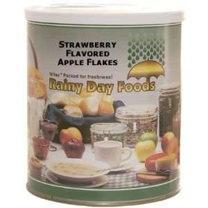 Strawberry Flavored Apple Flakes #10 can:  Grocery 