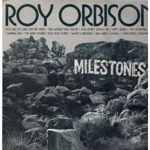  MILESTONES LP (VINYL) US MGM 1973 ROY ORBISON Music