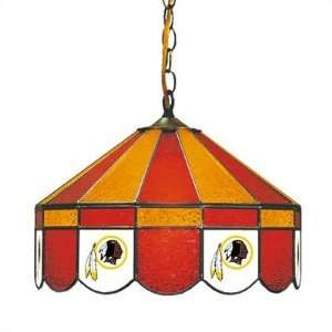   18 4016 Washington Redskins Stained Glass Pub Light Style Direct Wire
