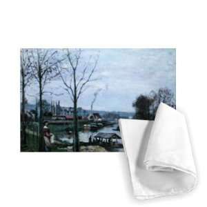 The Washing House, Pontoise Port Marly, or   Tea Towel 100% Cotton 