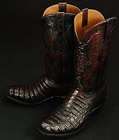 c147 black jack black cherry croc cowboy boots mens 7 e $ 499 00 time 