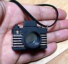 Flashes & Shutter Sound Activate Camera Miniature Pendant Necklace 35 