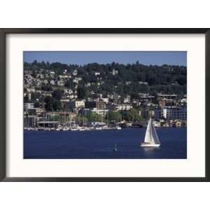  View of Lake Union and Capitol Hill Neighborhood, Seattle 