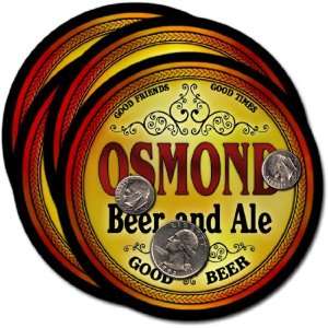  Osmond, NE Beer & Ale Coasters   4pk 