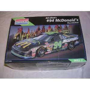    Bill Elliots Thunderbat #94 McDonalds Model Car Kit: Toys & Games
