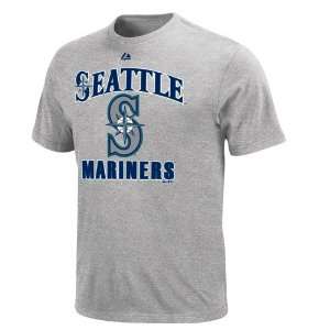  MLB Majestic Seattle Mariners Performance Fan T Shirt 