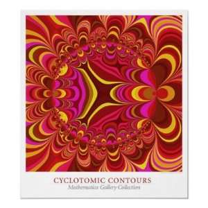  Cyclotomic Contours Posters: Home & Kitchen