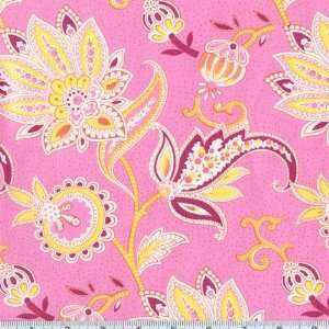   Pink Fabric By The Yard: jennifer_paganelli: Arts, Crafts & Sewing