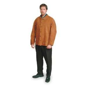  Leather Welding Clothing Jacket,Leather,30 In: Home 