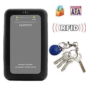 rfid security 2.5 inch sata hdd enclosure